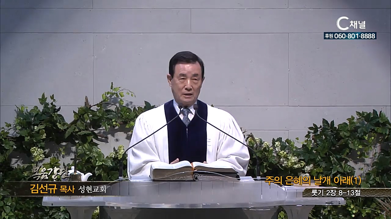 성현교회 김선규 목사 - 주의 은혜의 날개 아래(1)