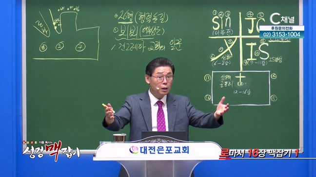 로마서 16장 맥잡기 1┃이욥 목사 [이욥 목사의 성경 맥잡기] 387회	