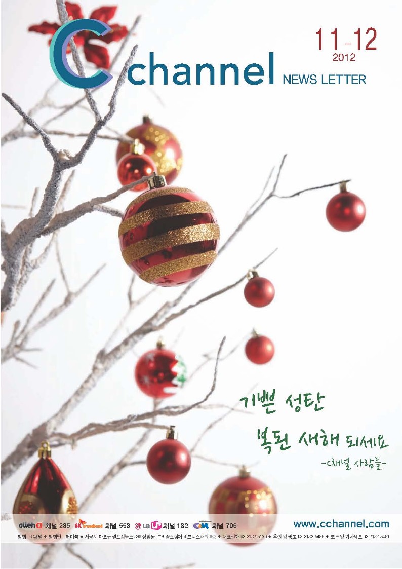 C채널 NEWS LETTER 15호(11,12월호)